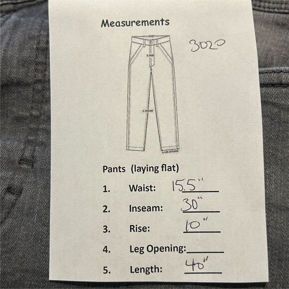 Free Planet Men's Gray Straight Jeans Size 31x30 Mid Rise Denim - Picture 10 of 10